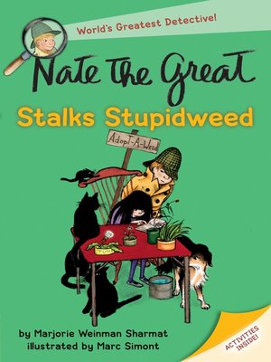 cover image of Nate the Great Stalks Stupidweed